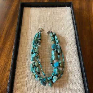 Silpada turquoise necklace
